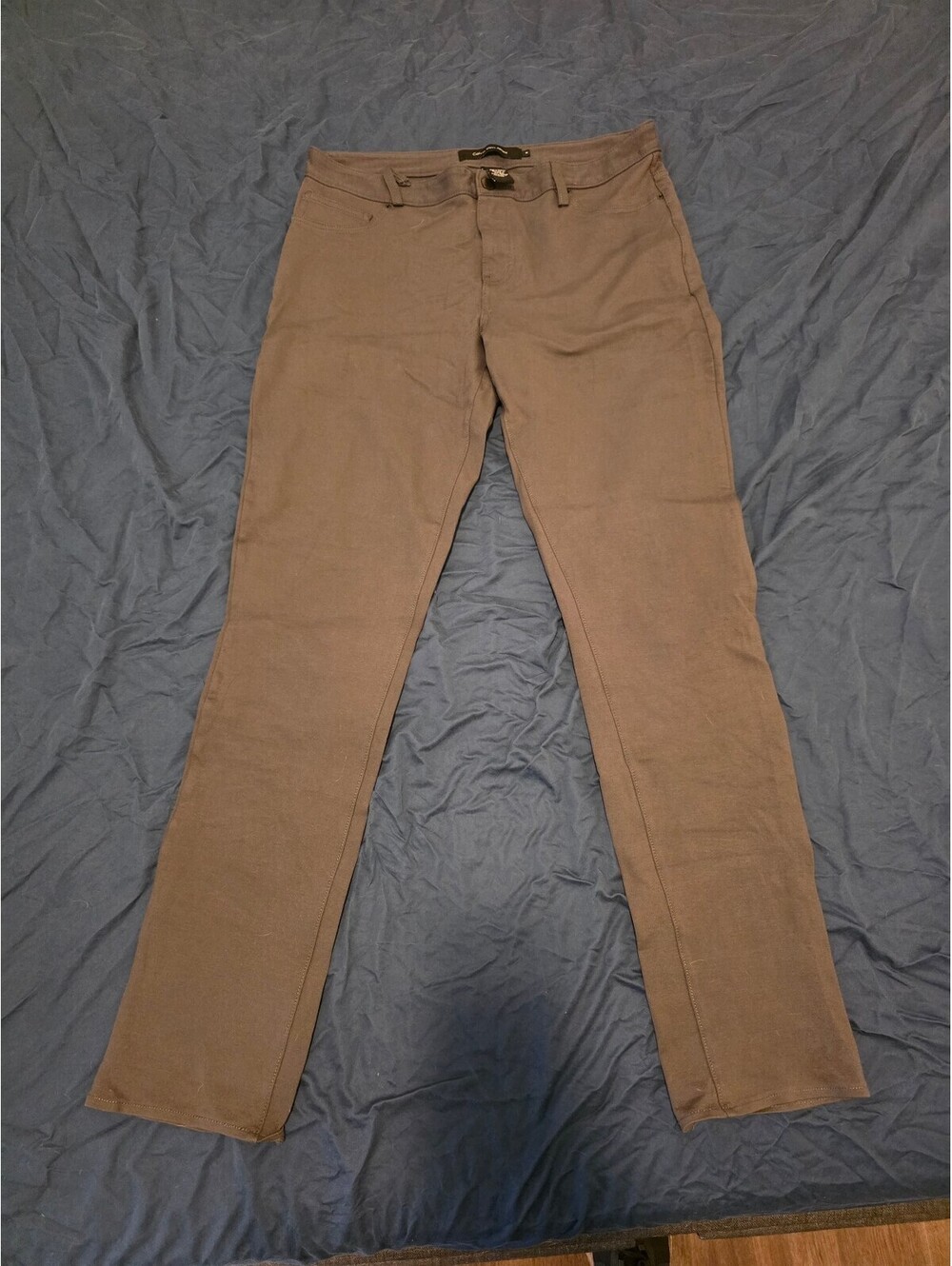 Calvin Klein Jeans Women's Brown Straight Leg Pants Size 14